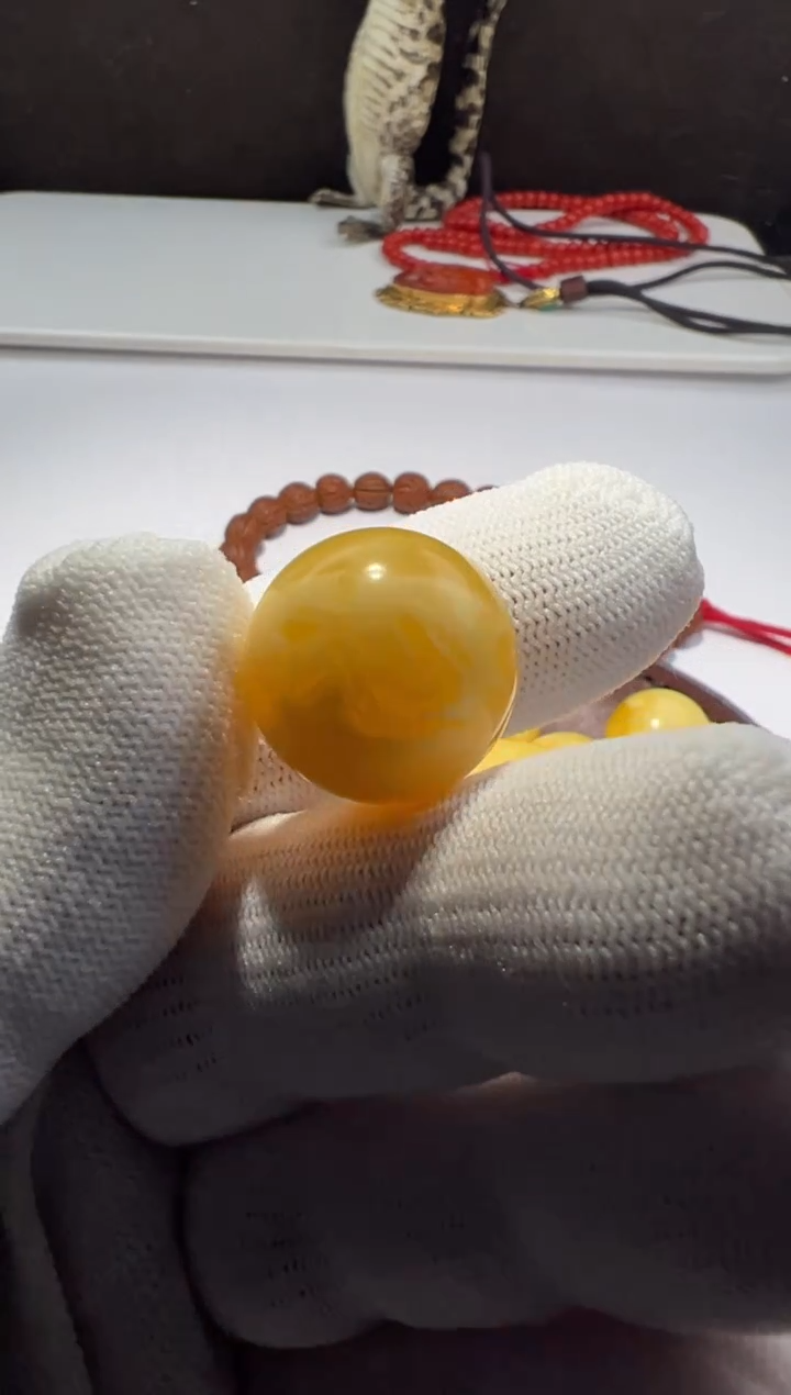 蜜蜡吊坠(不含链)未镶嵌蜜蜡锁骨珠