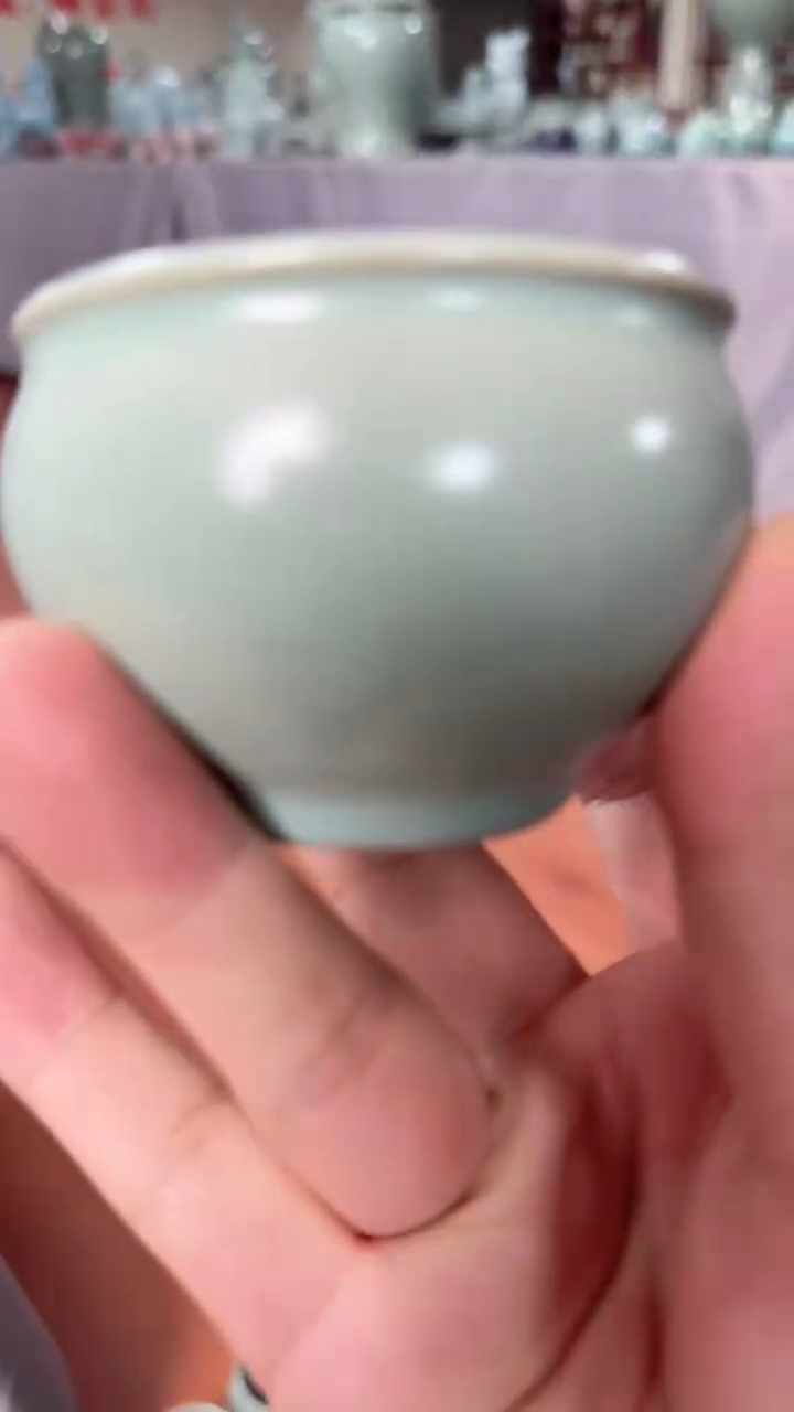 【闪购商品】杯汝瓷仿古风水缸杯