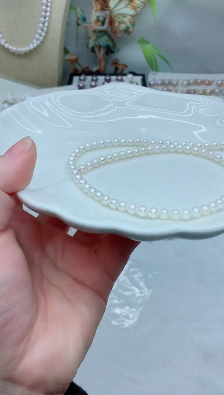 颈饰未镶嵌淡水珍珠多样性发其一【非无瑕】不做扣