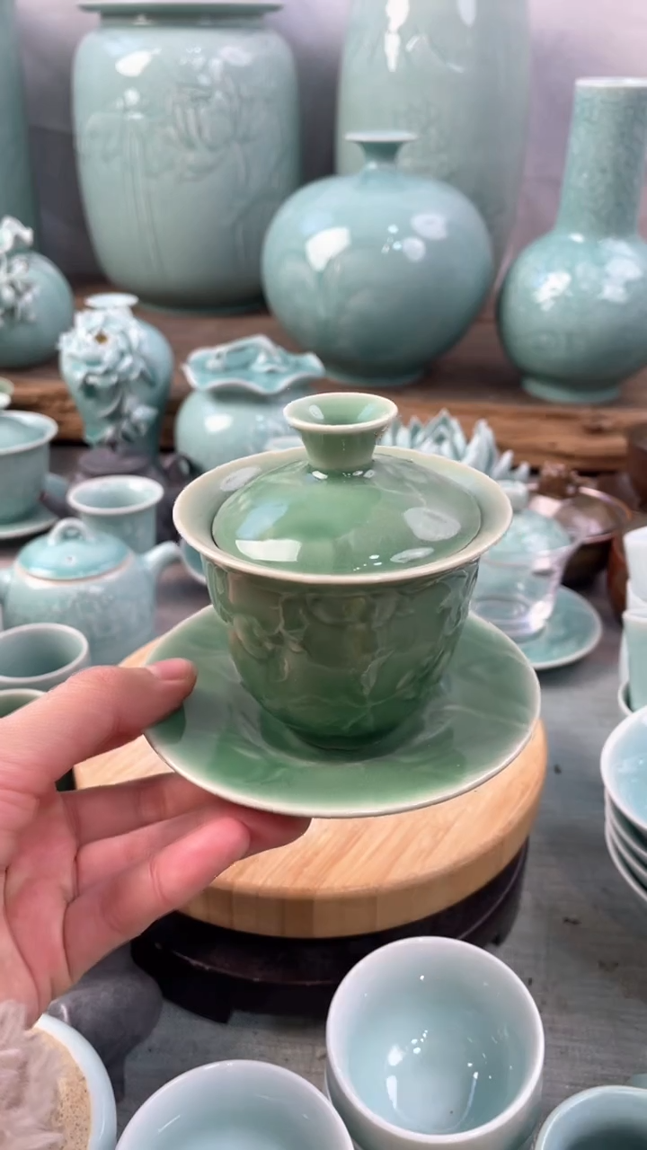 【闪购商品】 特价 微瑕 慧仙青瓷