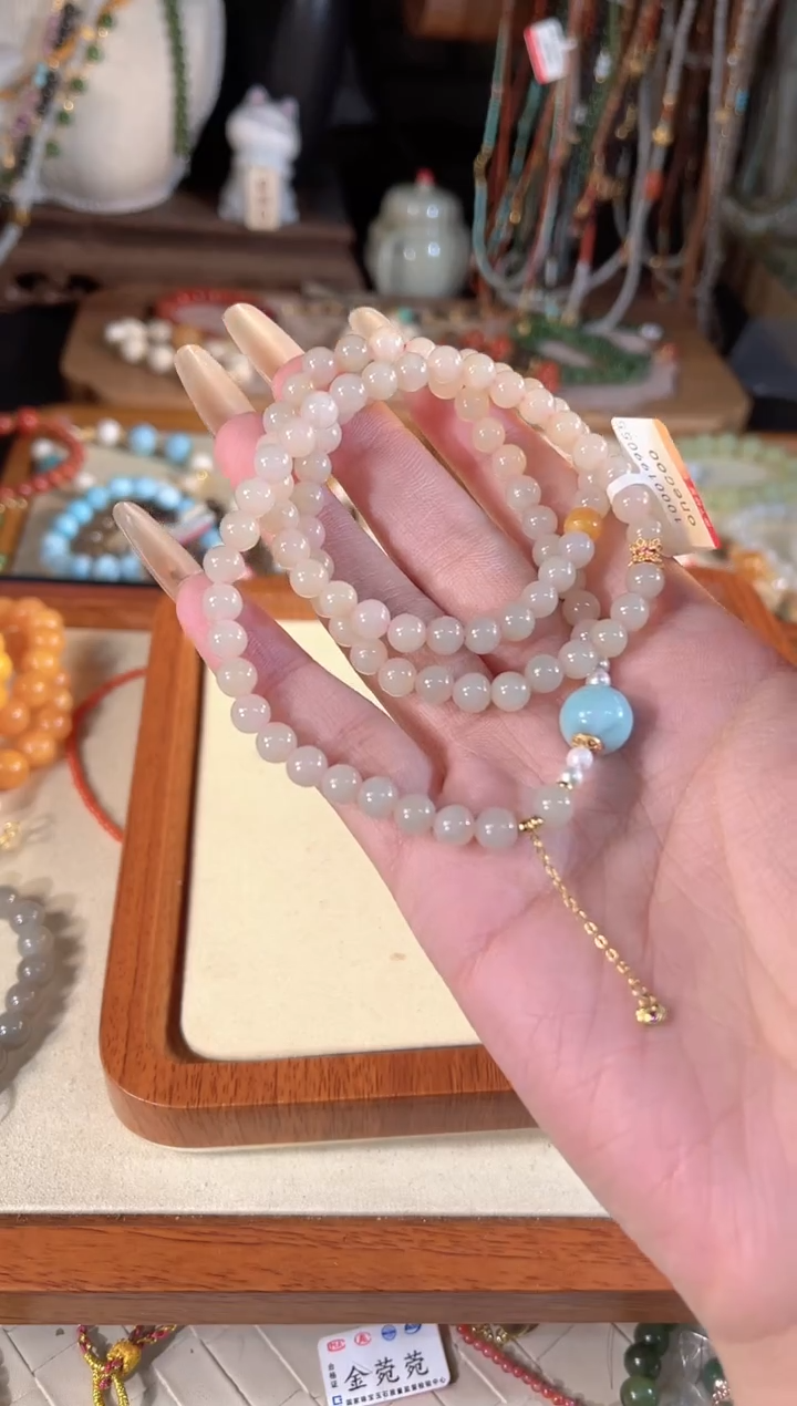 【闪购商品】和田玉手链银S925镶嵌多样性发货其一