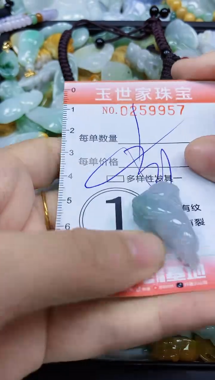 翡翠未镶嵌颈饰闪购0259957多样性发其一