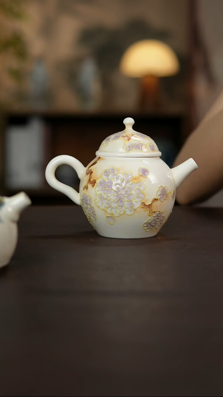 杯景德镇陶瓷杯碗柴烧多人