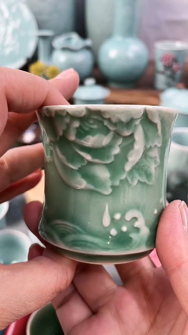 【闪购商品】特价 微瑕 慧仙青瓷 限时福利放漏