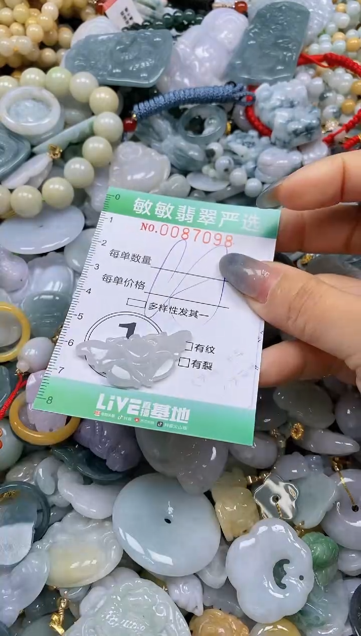 【闪购商品】翡翠颈饰未镶嵌闪购0087098