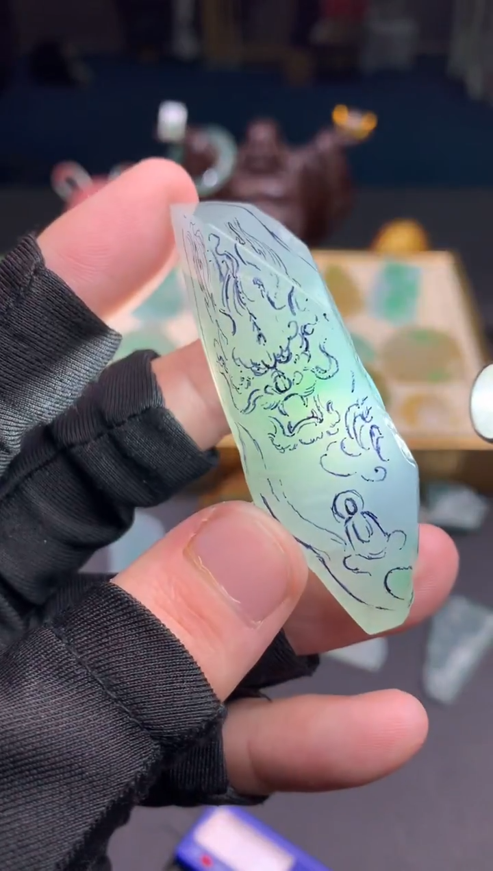 未镶嵌定制翡翠天然翡翠裸石（包工）