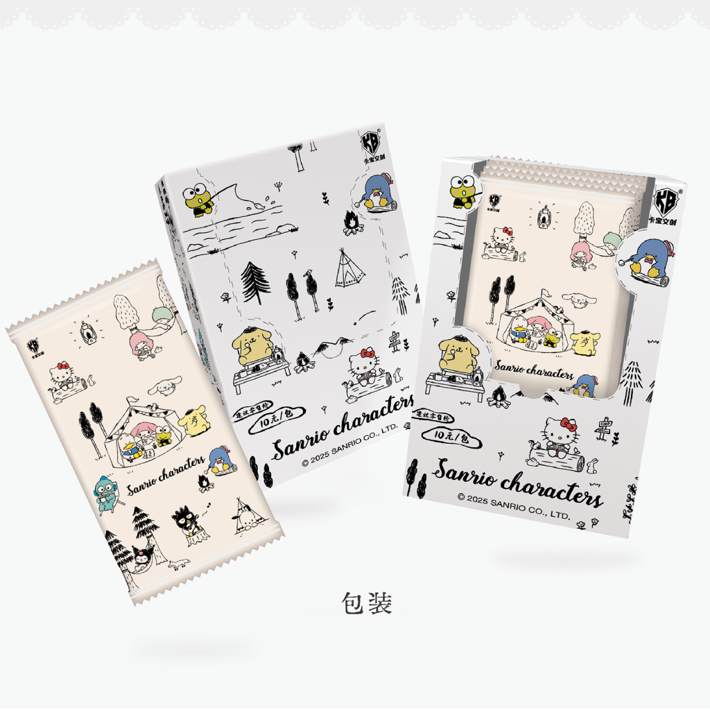 【新人浮浮】三丽鸥家族珍藏卡第二弹10元包（默认代拆）s