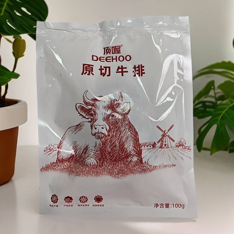 原切牛排牛扒牛肉制品100g*5袋-顺/京冷链-【日期到2025年9月27日】