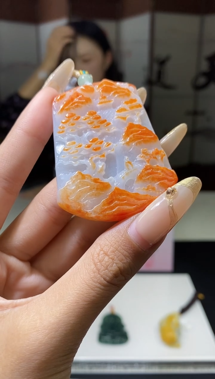 【闪购商品】翡翠颈饰未镶嵌Q-@@SHZC011710多样性发一