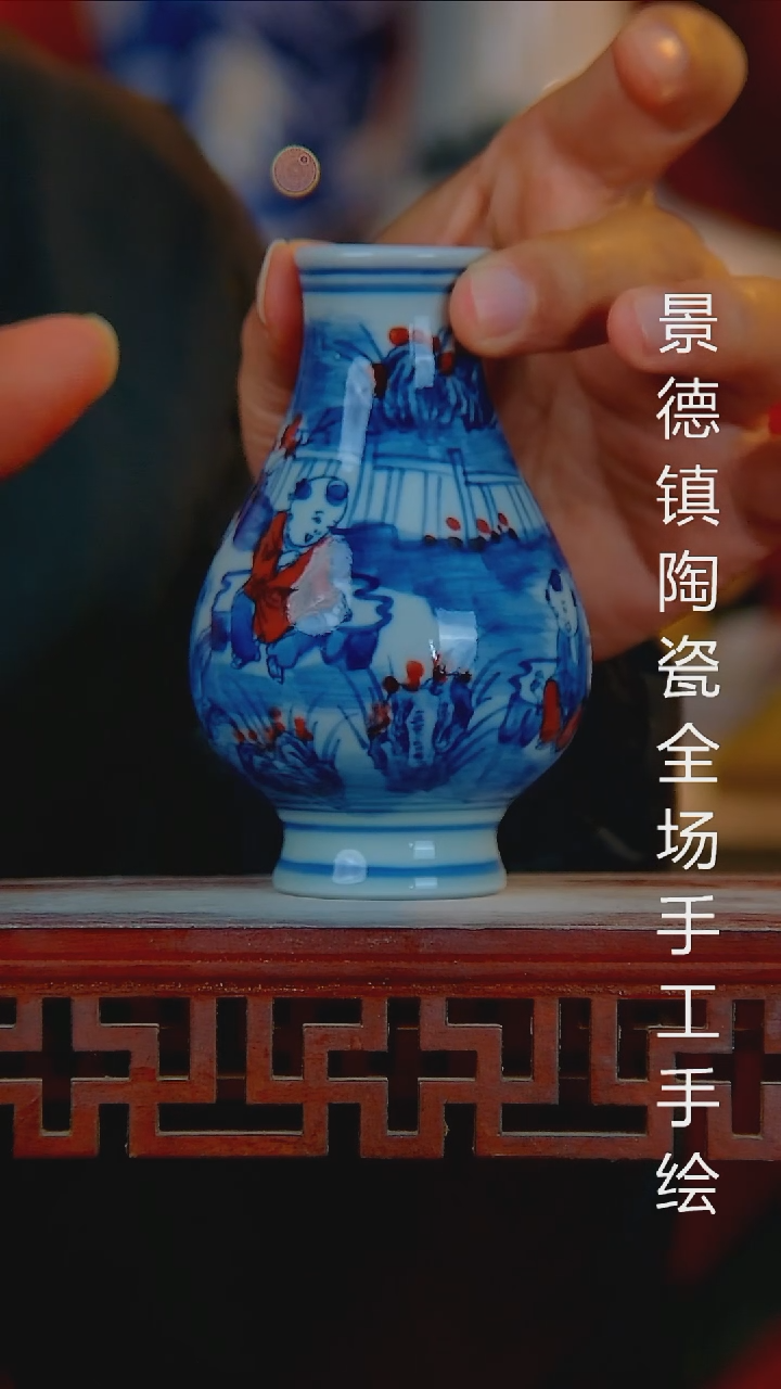 摆件陶瓷景德镇陶瓷 全场手工手绘