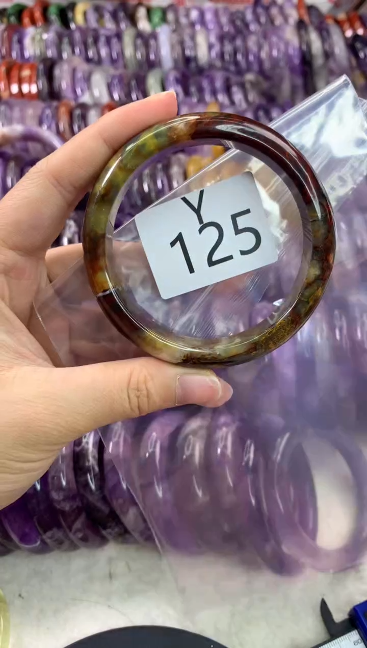 【闪购商品】水晶水晶手镯Y未镶嵌125-60