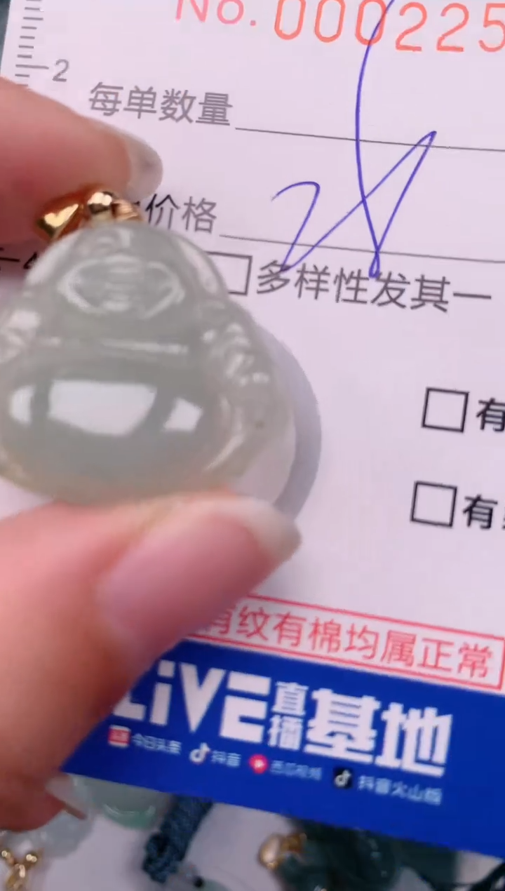 【闪购商品】翡翠颈饰未镶嵌00002255