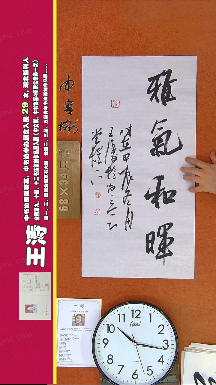 【闪购商品】书法413G王涛书法作品