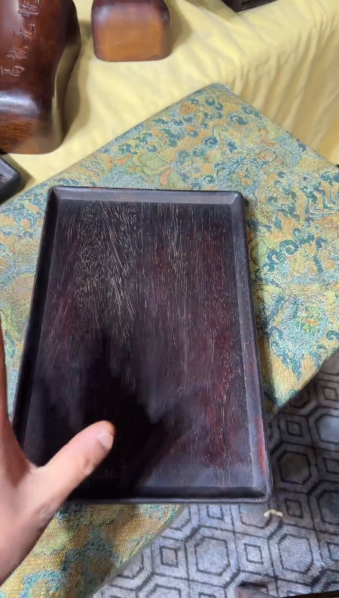 贡木紫檀独板盘11111111111111111111111111