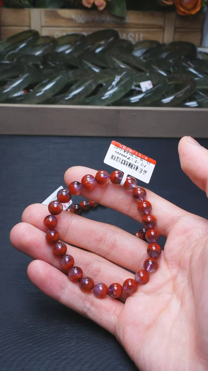 【闪购商品】水晶L008极光荆棘玫瑰聚宝盆单圈7m未镶嵌多样性发其一