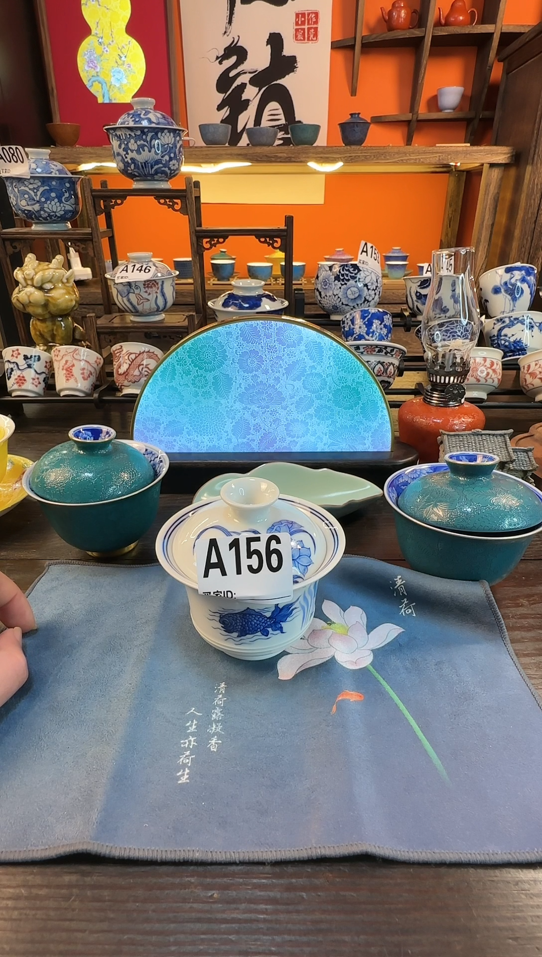 【闪购商品】景德镇手工手绘陶瓷茶具