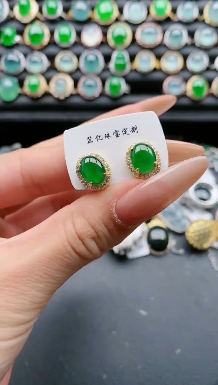 【闪购商品】翡翠戒指银S925镶嵌111111