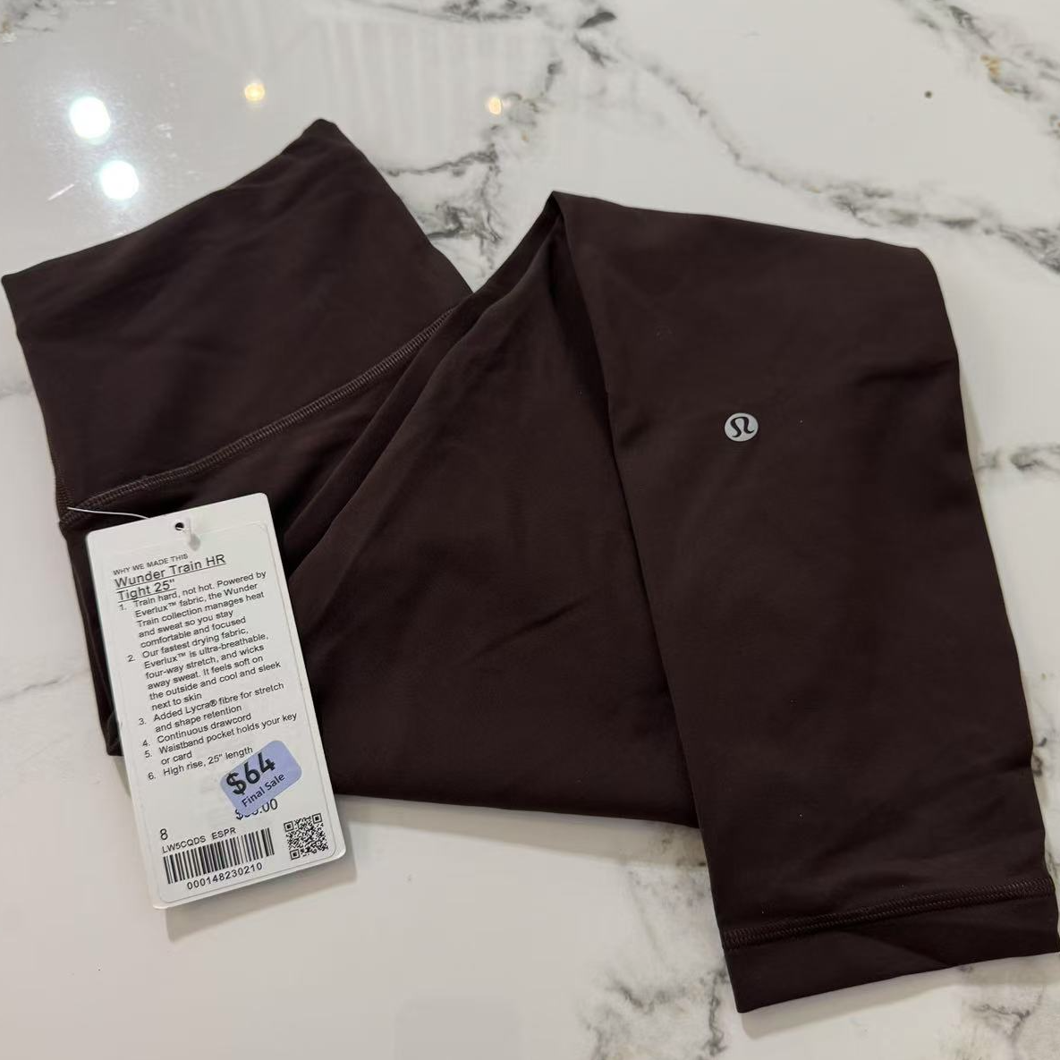 lululemon Wunder Train HR Tight 25 女士紧身瑜伽裤25寸