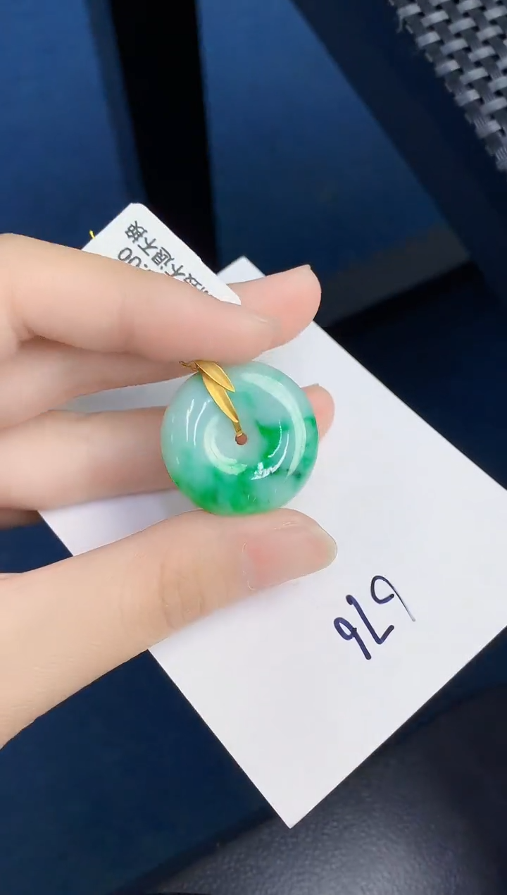 【闪购商品】翡翠颈饰18K金镶嵌000000000