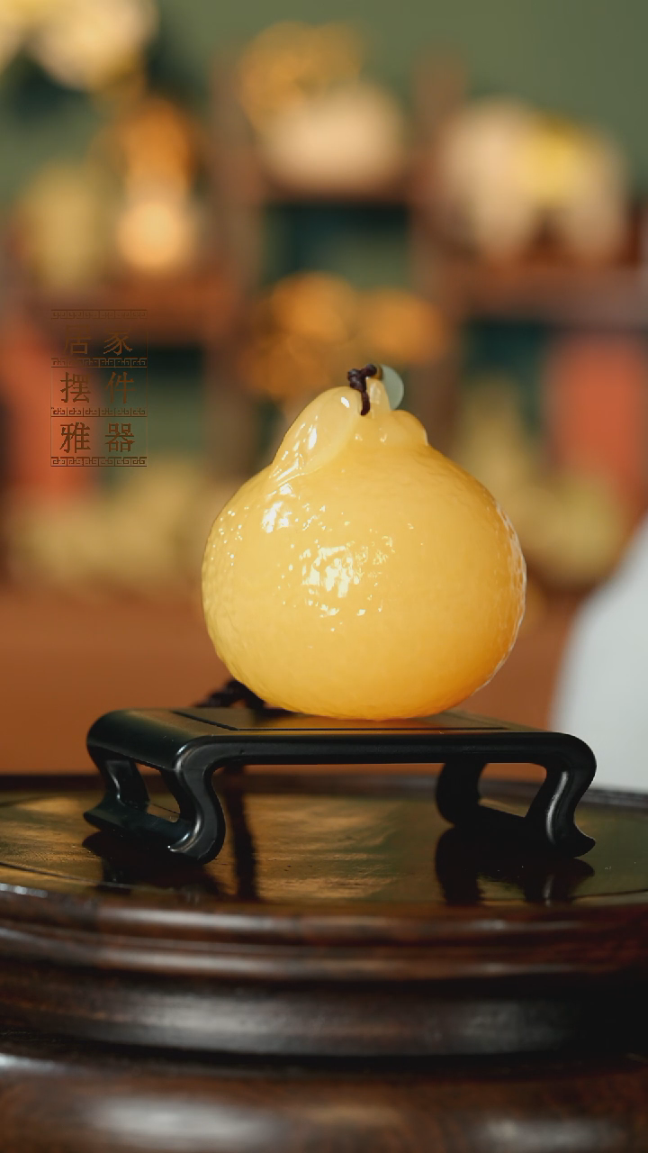 玉《大橘大利》摆件