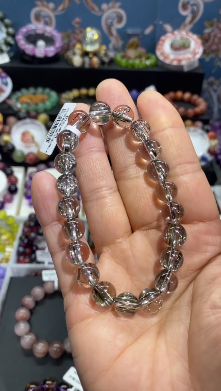 【闪购商品】水晶手串未镶嵌银发晶9+