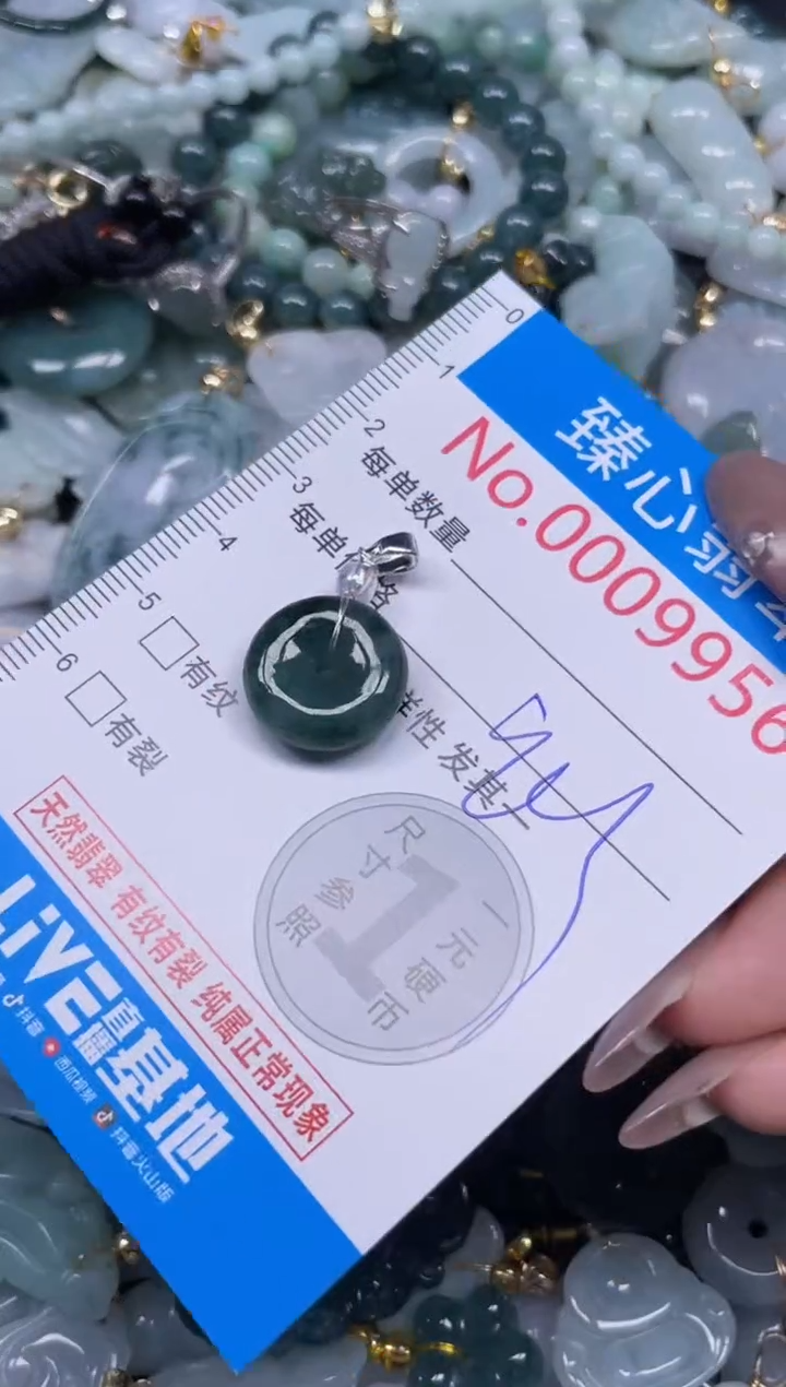 颈饰未镶嵌翡翠9956