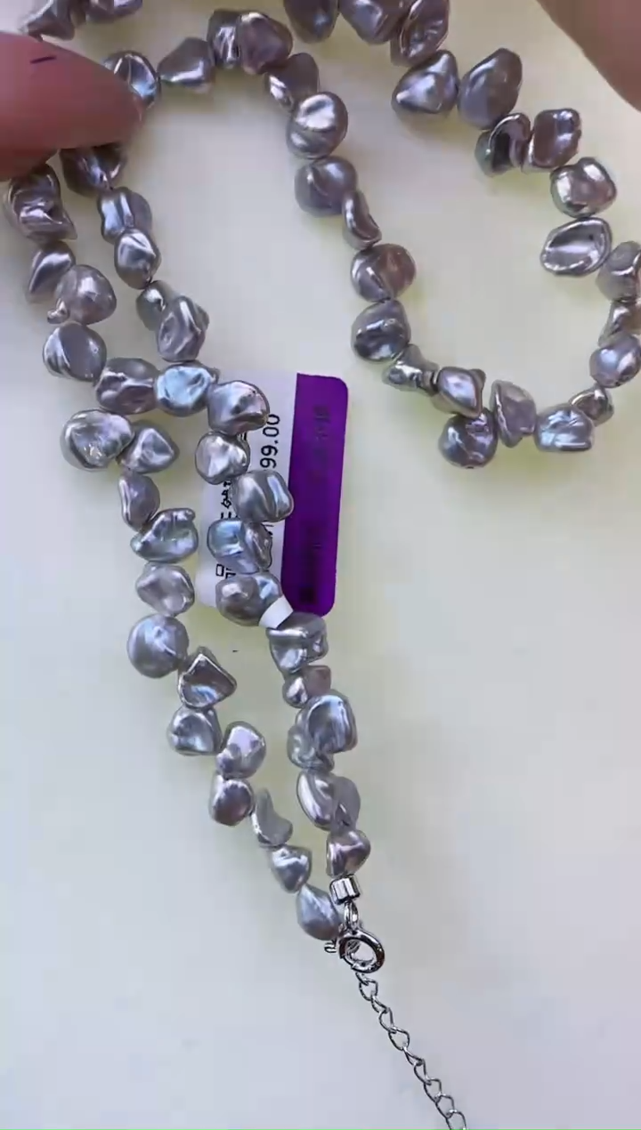 【闪购商品】淡水珍珠项链未镶嵌597定制