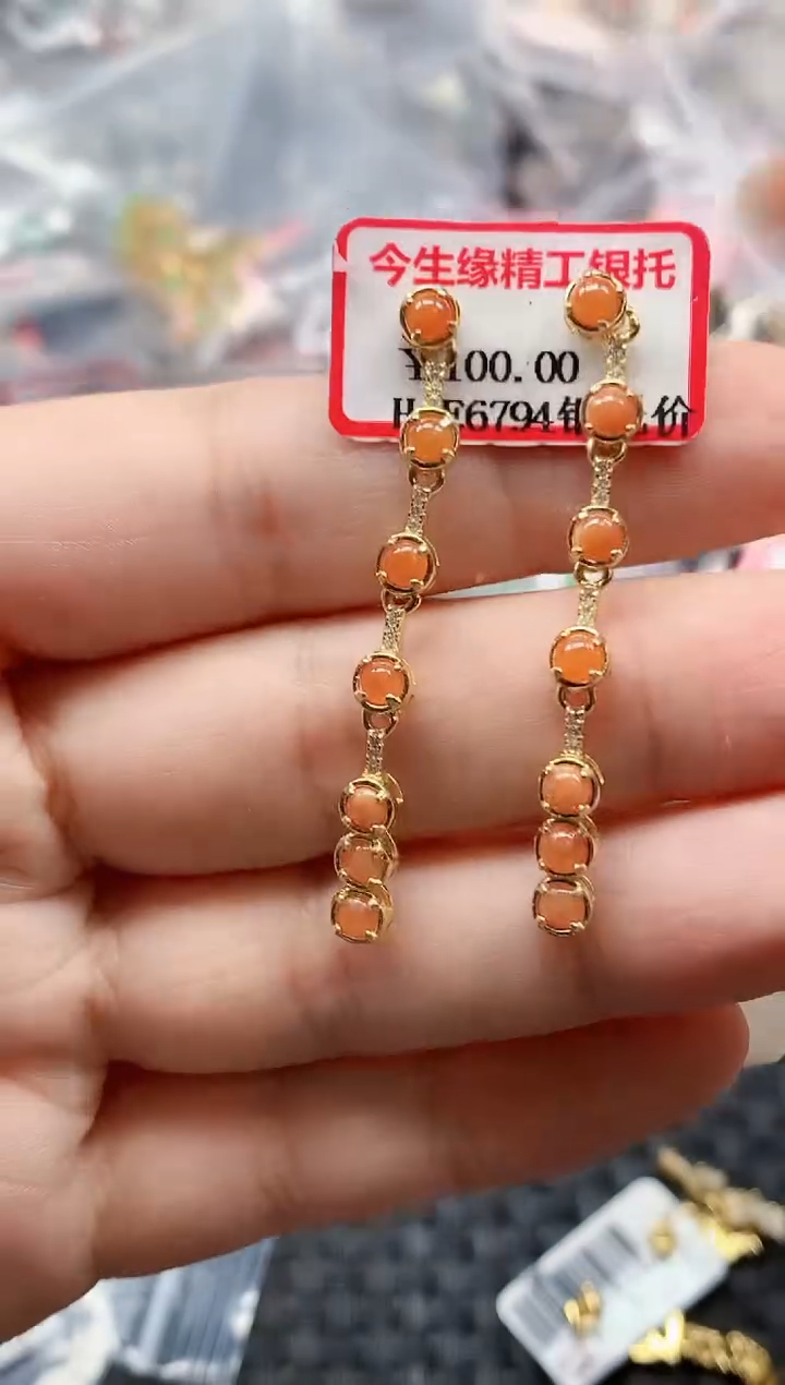 银S925镶嵌戒指翡翠天然A货缅甸翡翠