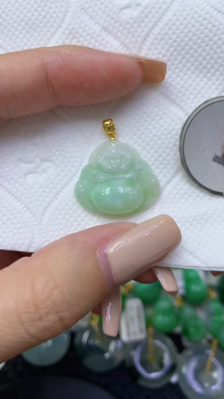 颈饰未镶嵌翡翠天然缅甸翡翠A货