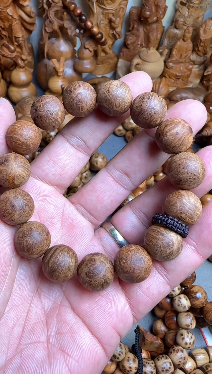 【闪购商品】柏木手串/手链太行崖柏陈化变异瘤1.5