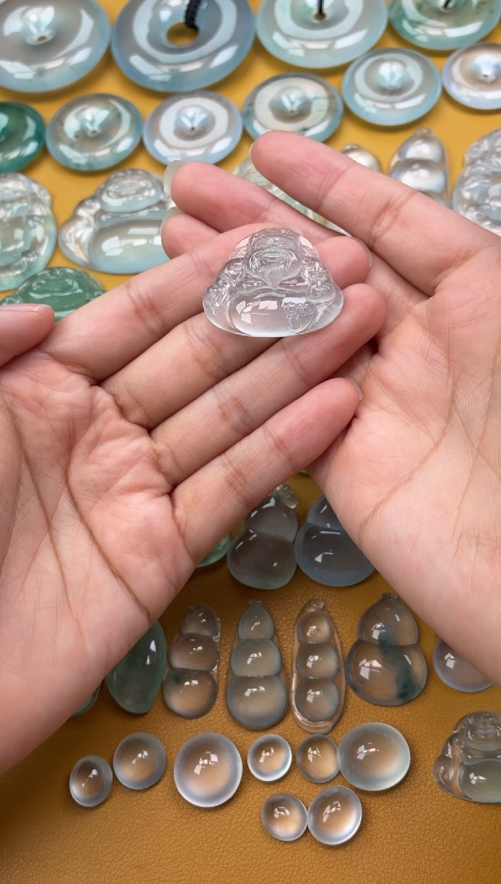 吊坠(不含链)未镶嵌翡翠73 财神 25.5 31.5 4.8