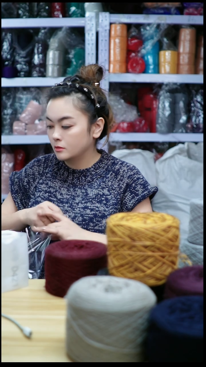 羊毛欢姐手编线D415