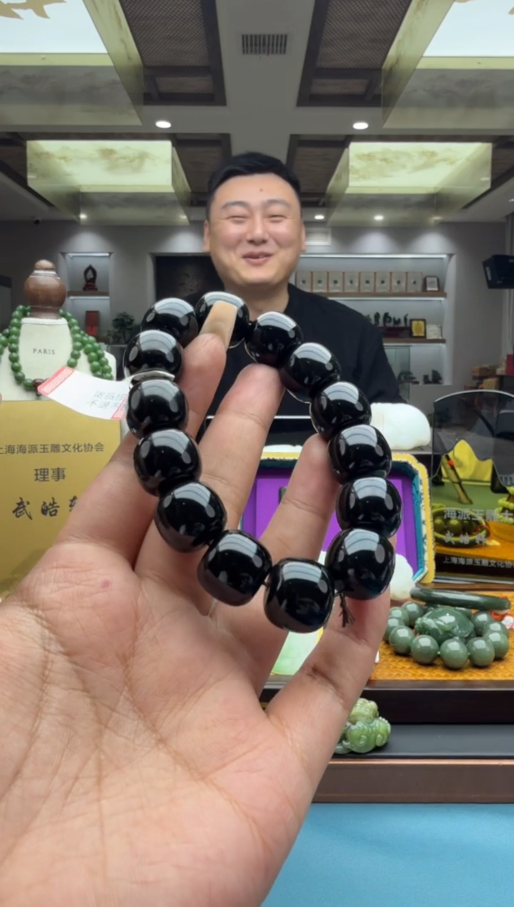 未镶嵌手串和田玉hq16