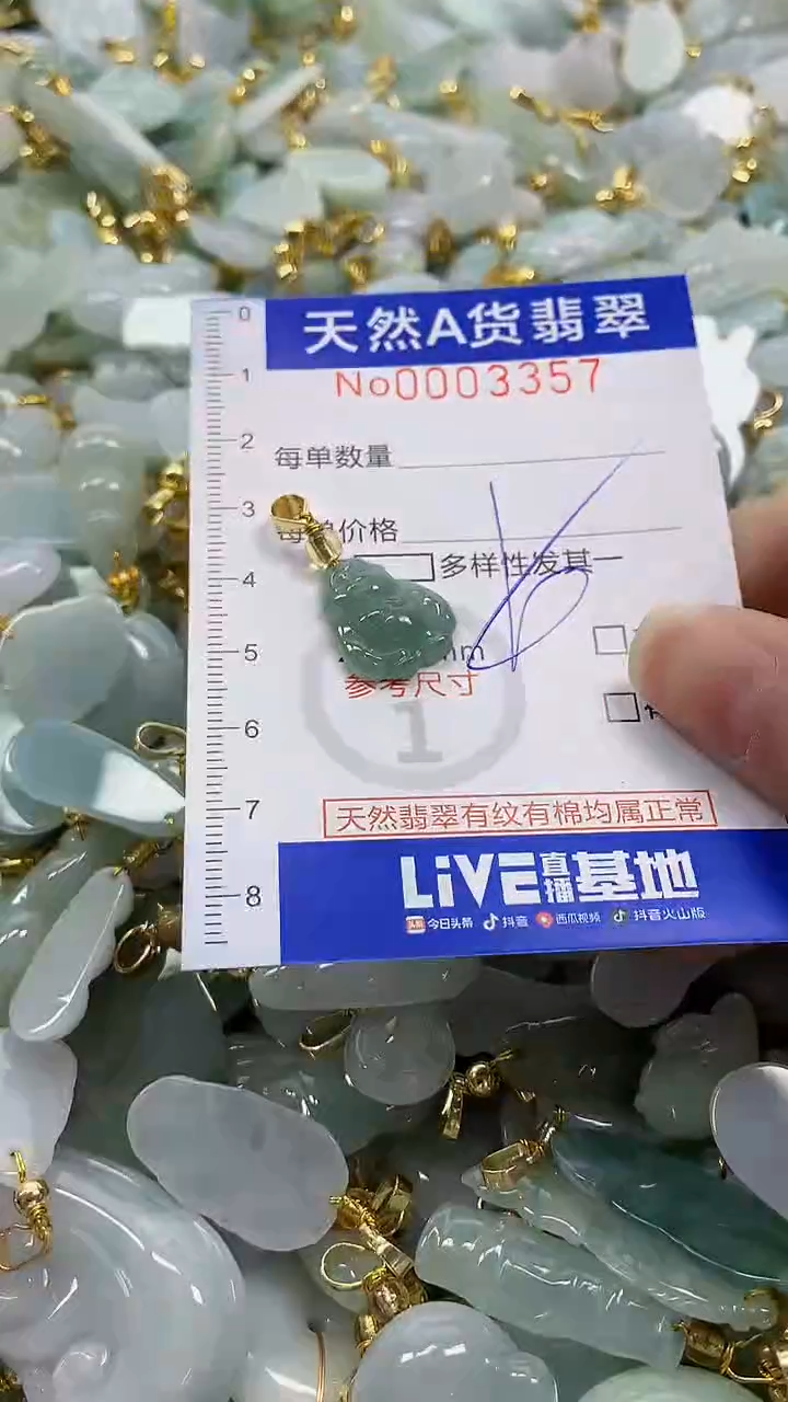 颈饰未镶嵌翡翠纯天然a货翡翠