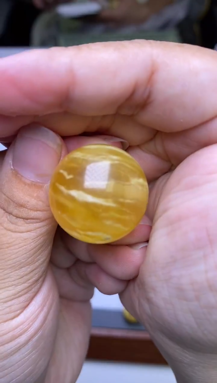 裸石琥珀未镶嵌大小姐珠宝严选123