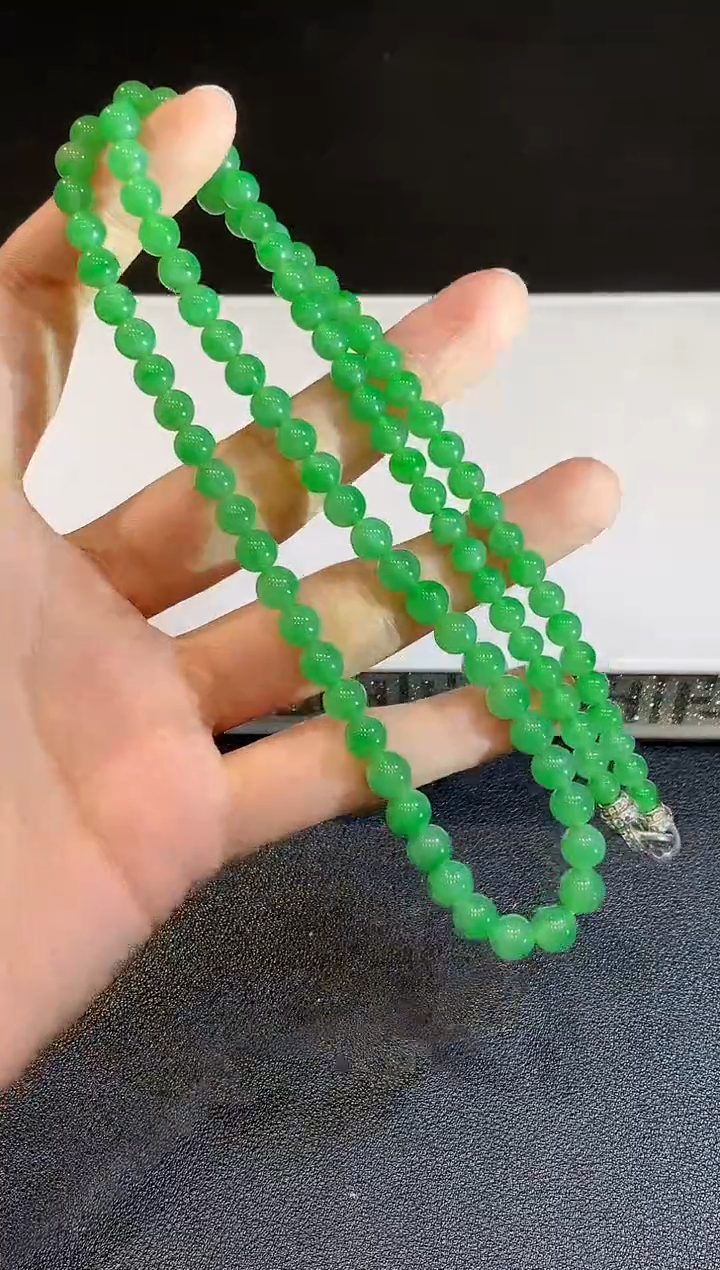 未镶嵌手串翡翠BG多样性发其一