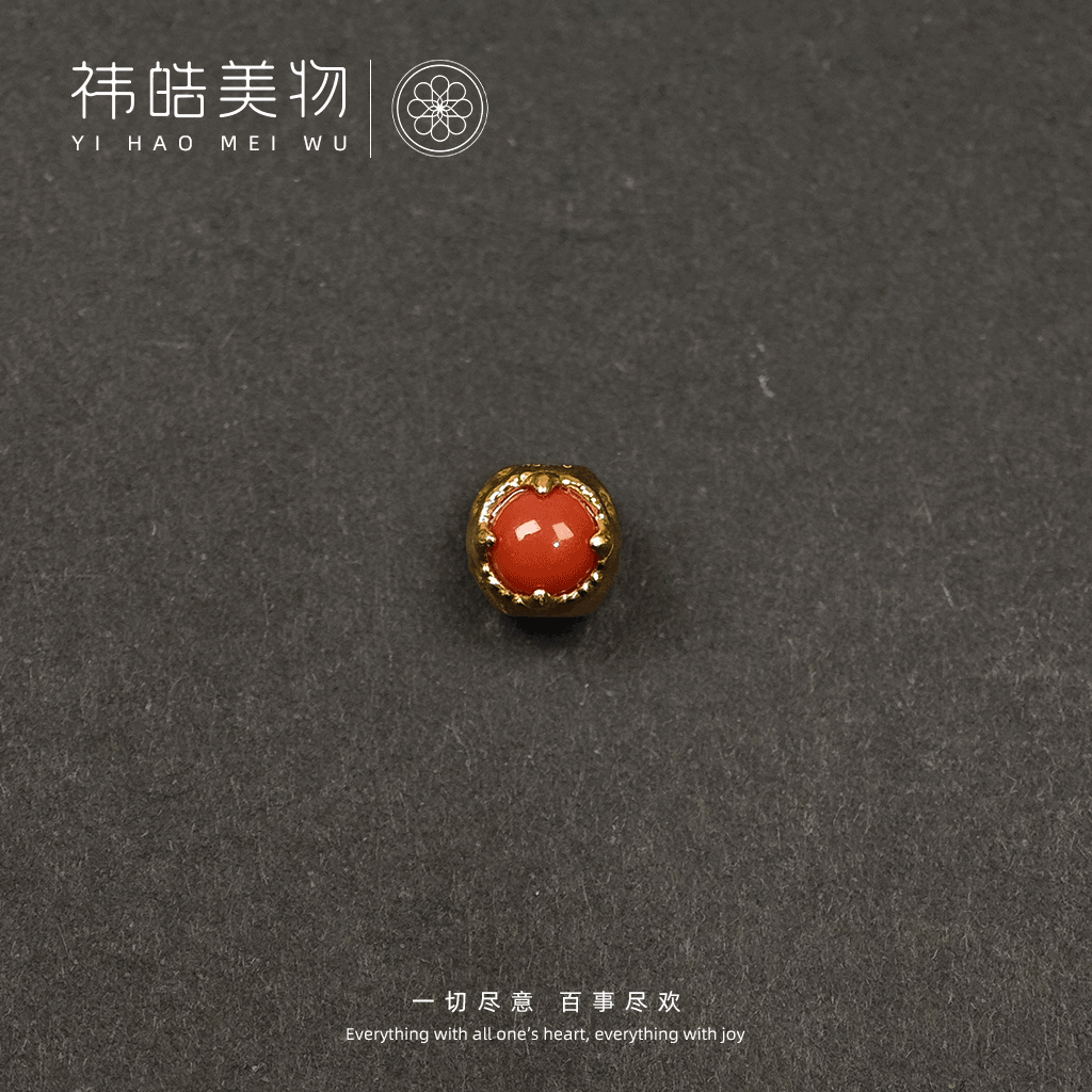 龙蛋瓦西南红18K金背云线束