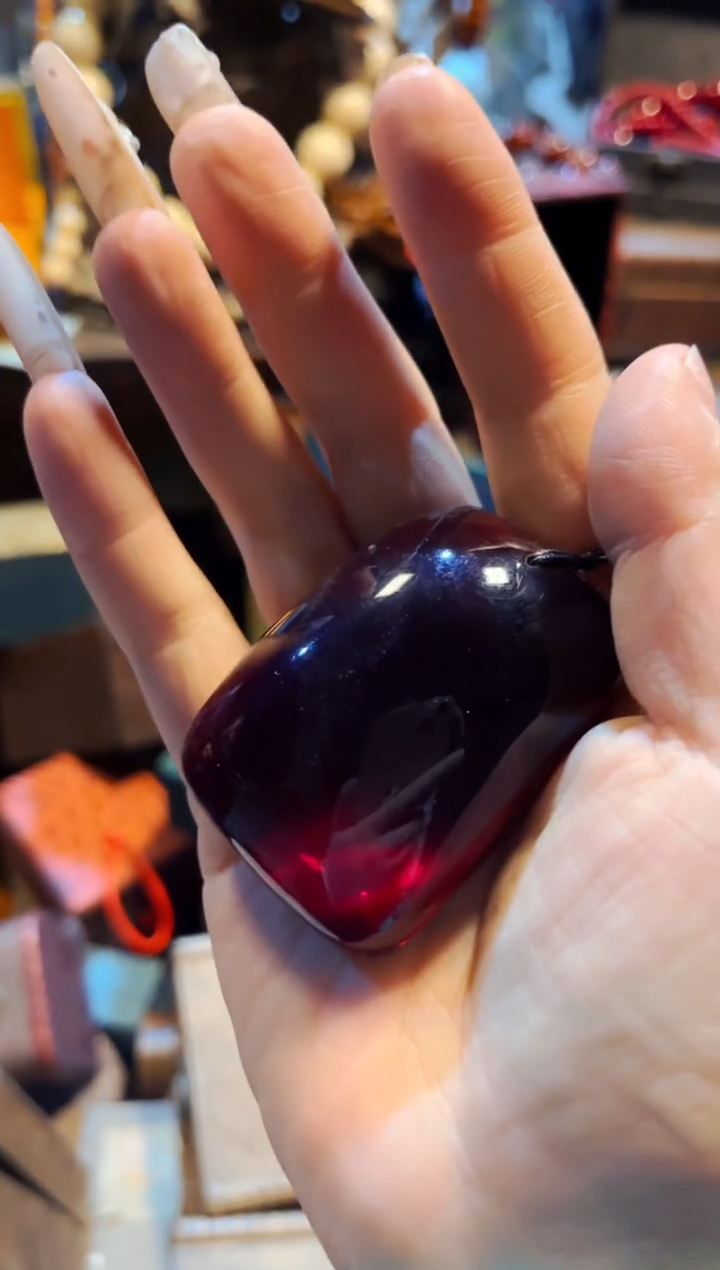 【闪购商品】血珀颈饰未镶嵌兰妹精品精选链接66