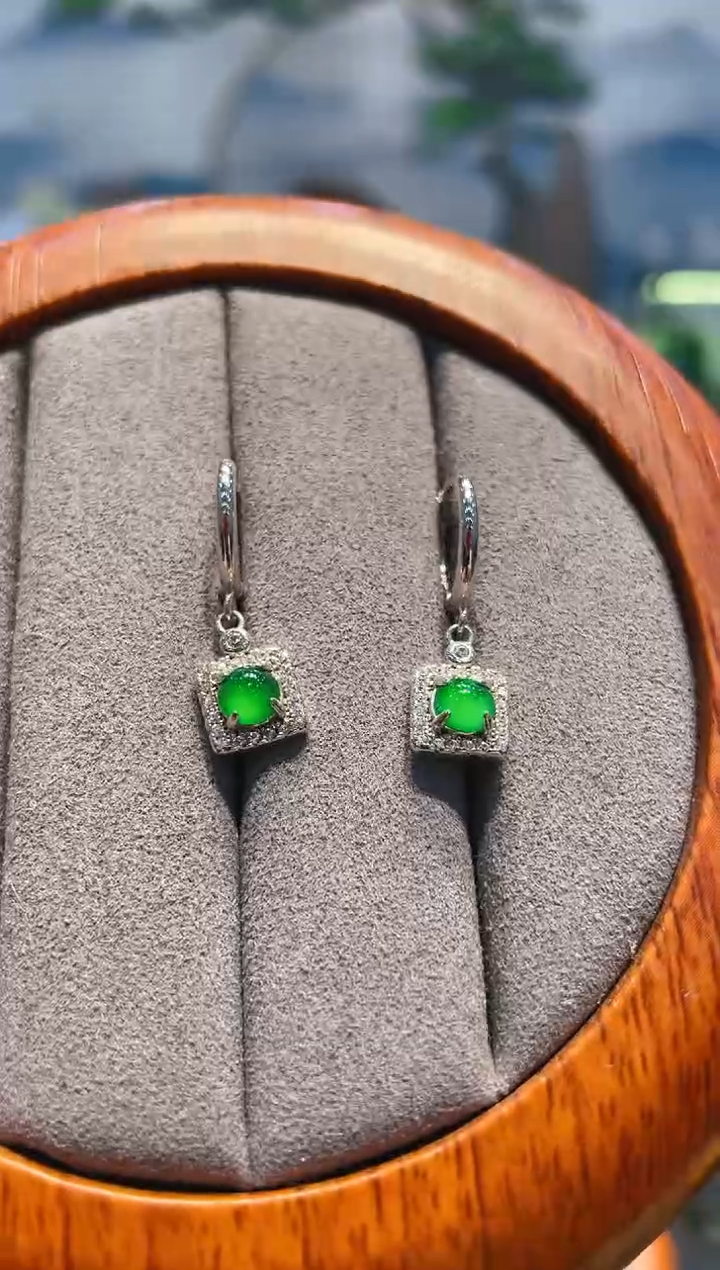 翡翠银S925镶嵌颈饰翡翠2