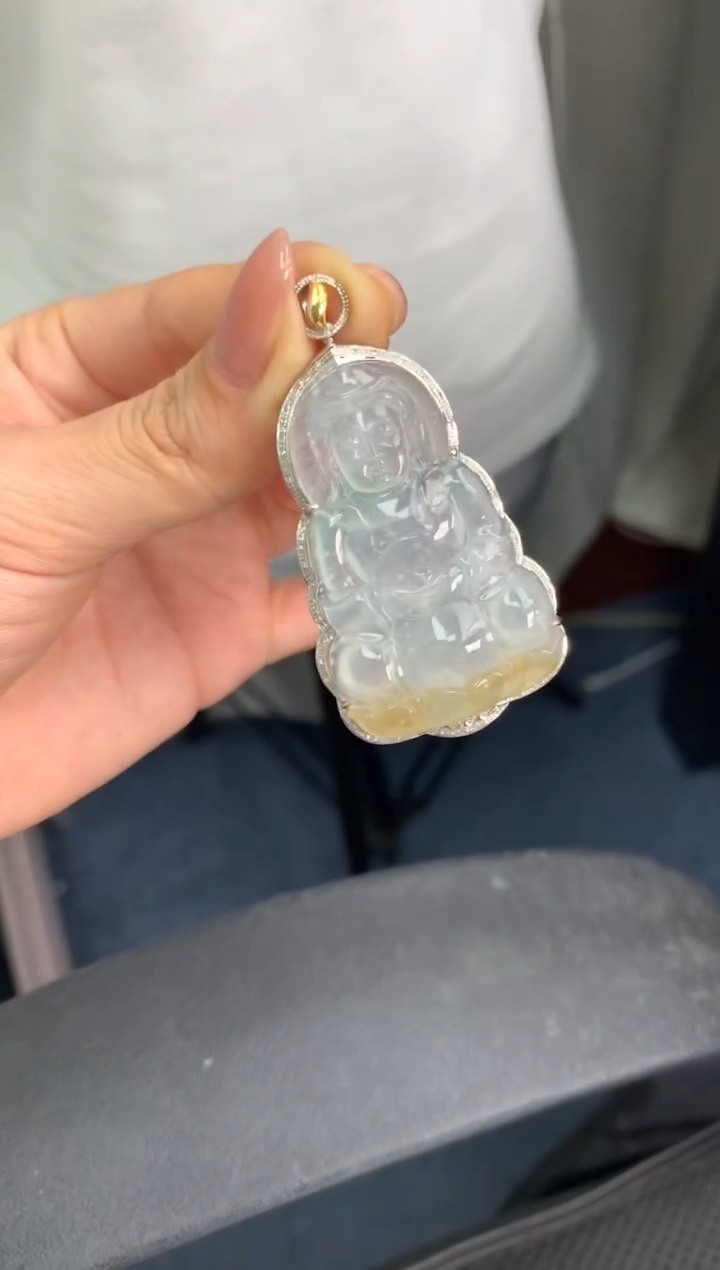 【闪购商品】定制翡翠18K金镶嵌模式推广期24小时鉴赏期