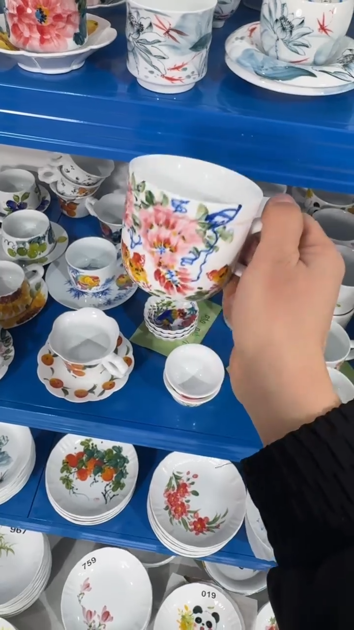 摆件陶瓷景德镇高温瓷（咖啡杯）