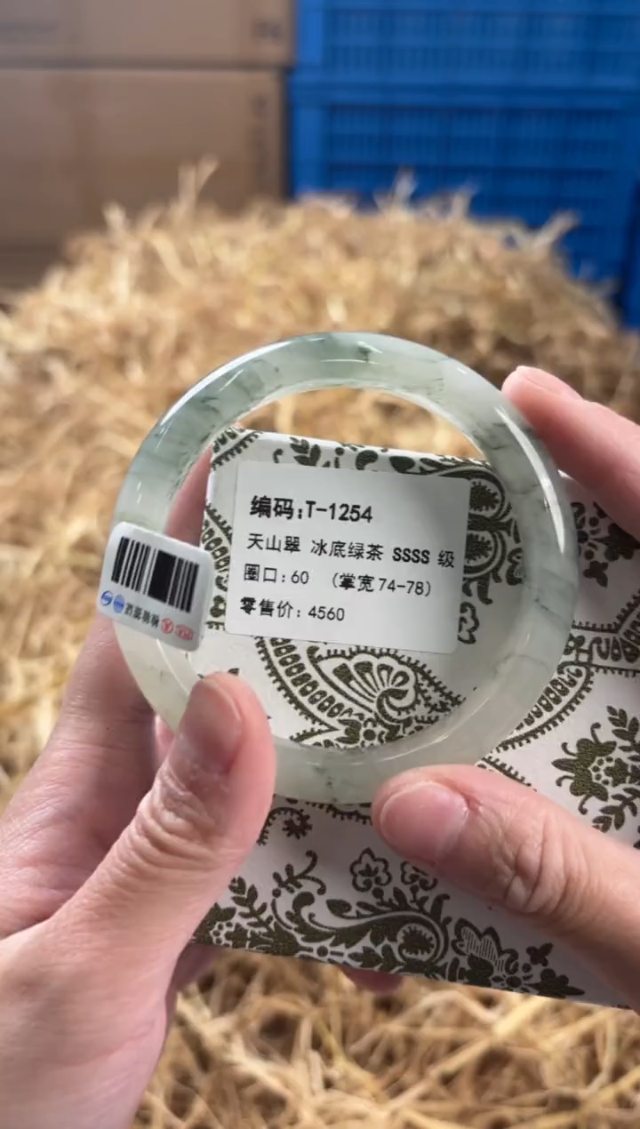 未镶嵌手镯石英质玉T-1254