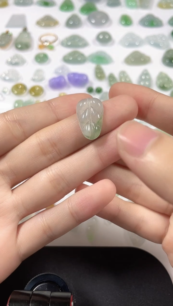 未镶嵌裸石翡翠缅甸天然翡翠8886