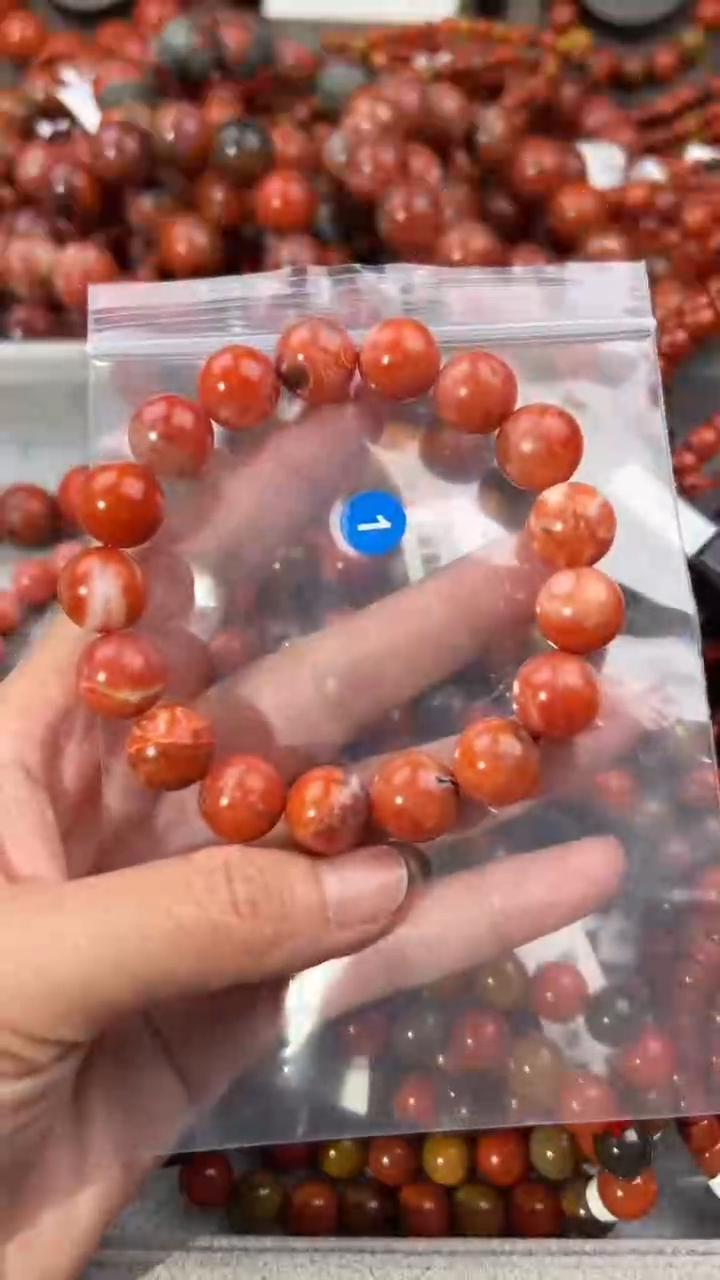 南红玛瑙手串未镶嵌12+