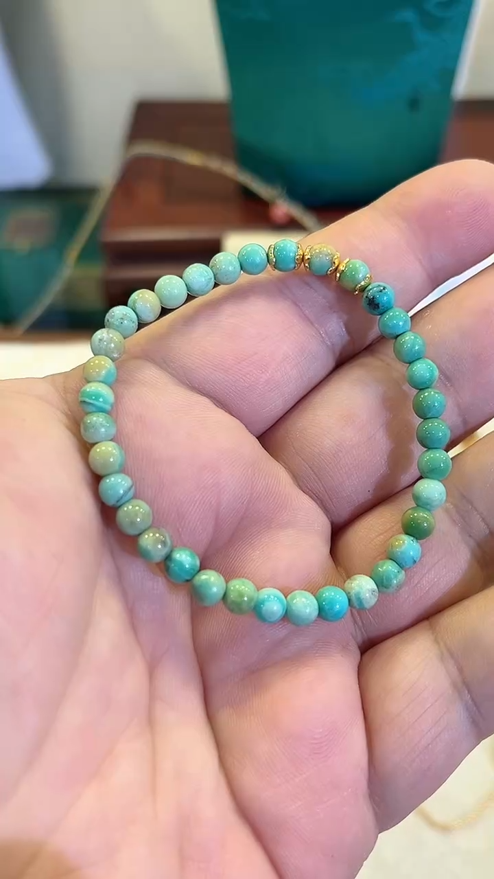 【闪购商品】欧泊手串未镶嵌多样性发其一25020907