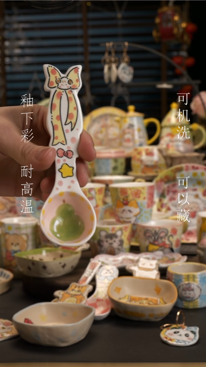 【闪购商品】【原创设计】景德镇手绘陶瓷