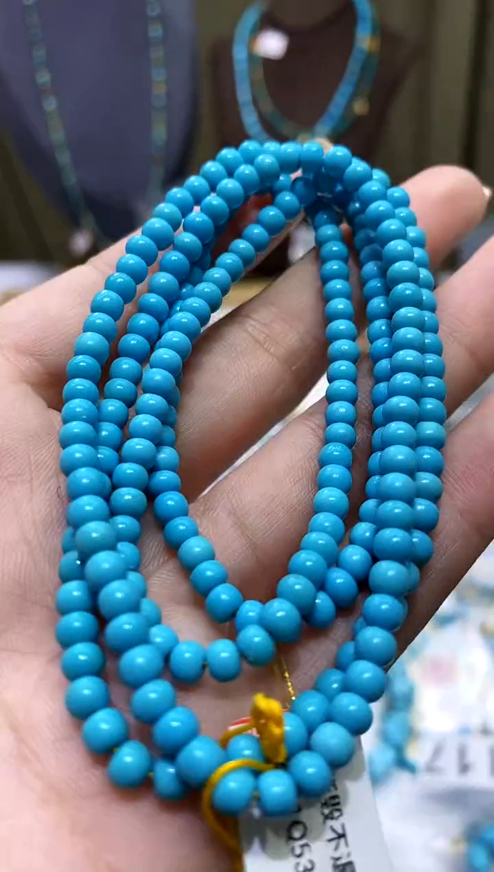 【闪购商品】绿松石未镶嵌项链485