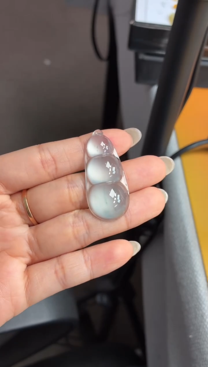 吊坠(不含链)未镶嵌翡翠85 豆子 41.5 18.6 7.5