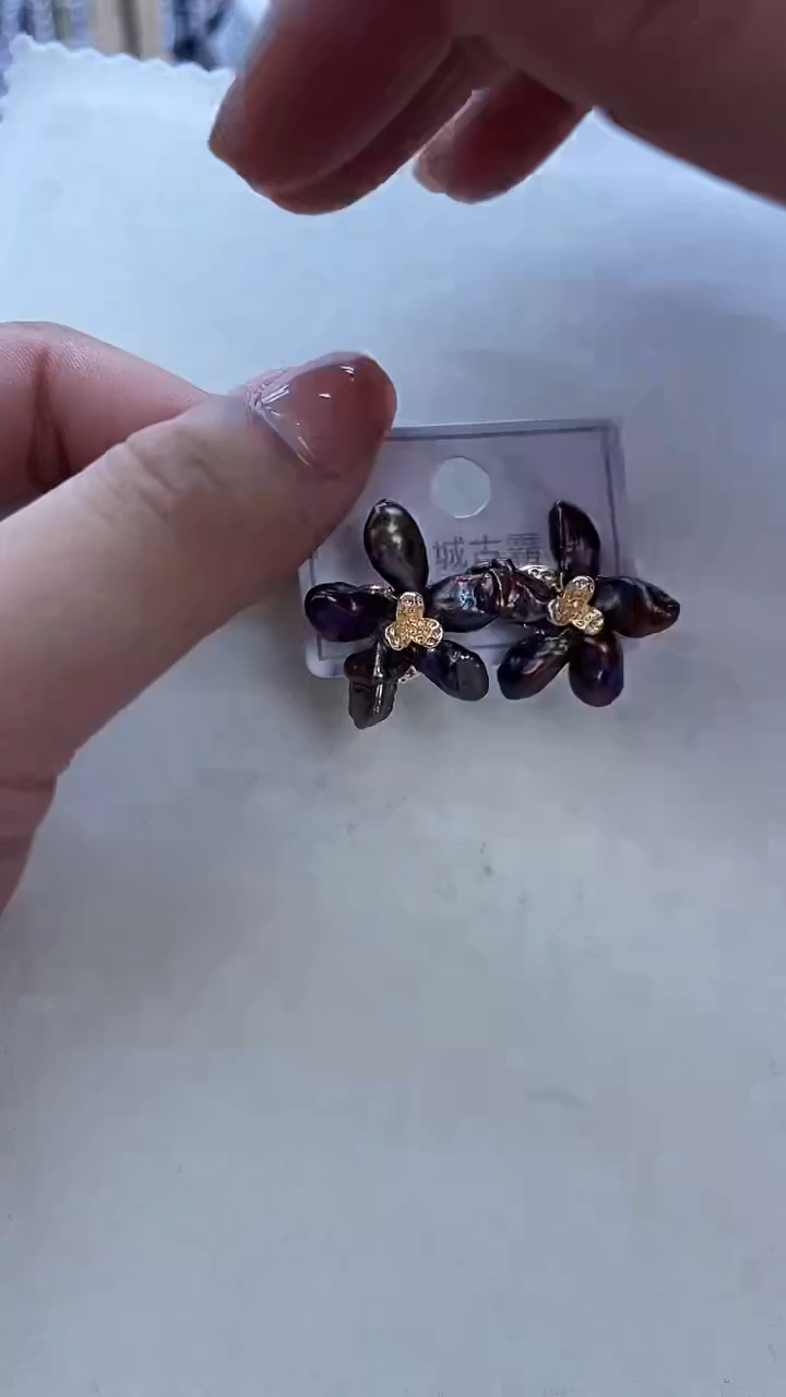 【闪购商品】淡水珍珠项链银S925镶嵌923