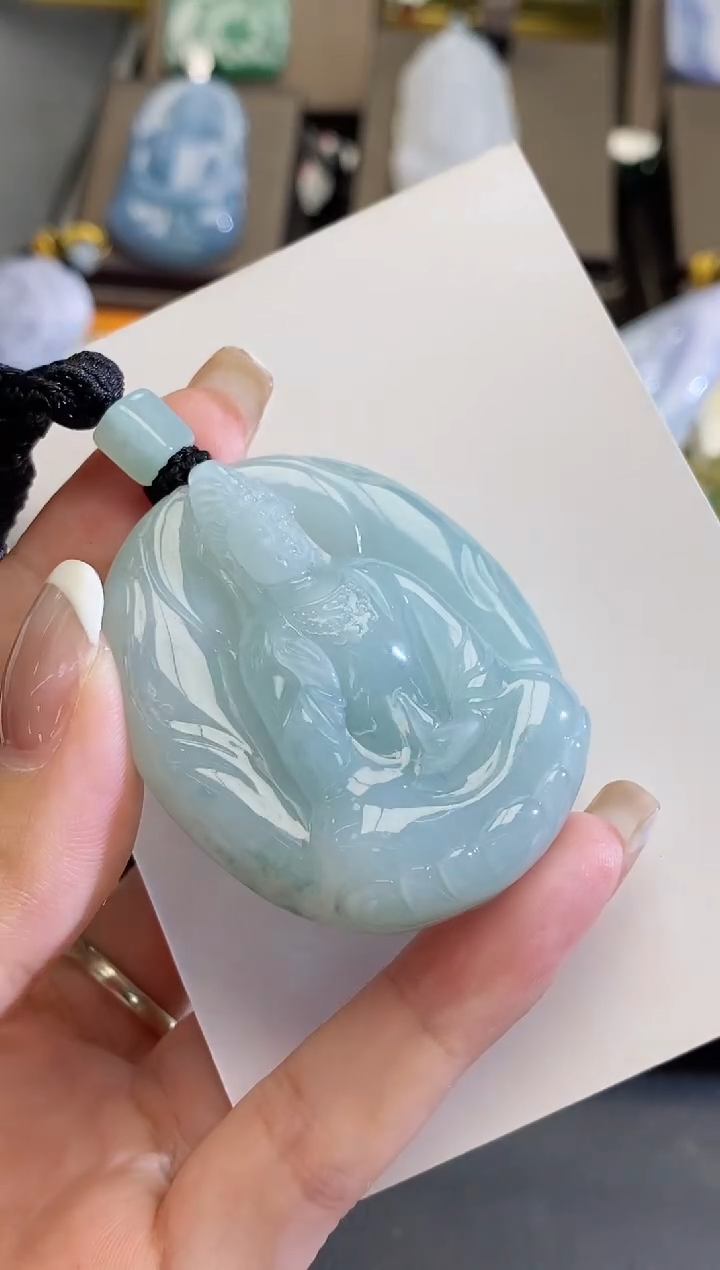 颈饰未镶嵌翡翠缅甸天然翡翠